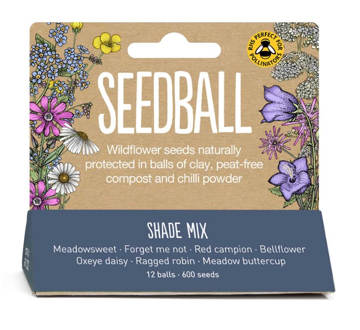 Seedball - Hanging Pack - Shade Mix