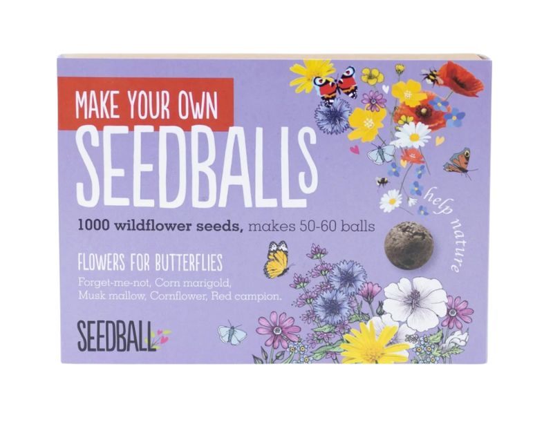 Seedball - Make Your Own Kit - Flowers for Butterflies