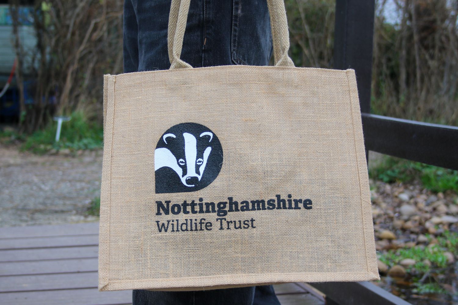 Branded - Large Jute Bag