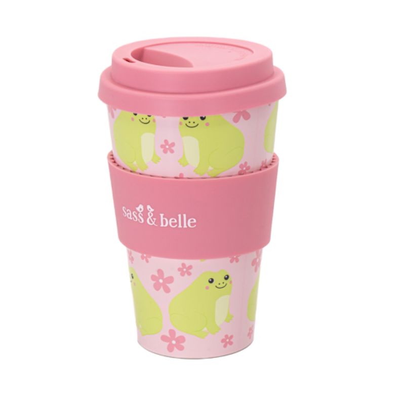 Sass &amp; Belle - Frog Travel Coffee Cup