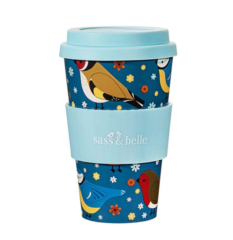 Sass &amp; Belle - Birds Travel Coffee Cup