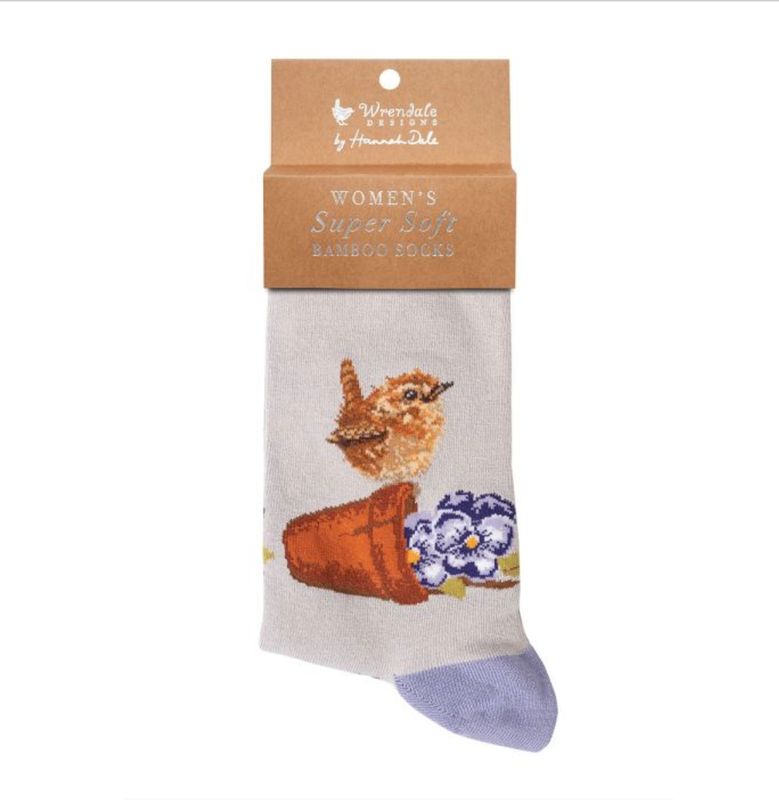 Wrendale  - 'Pottering About Wren' Socks