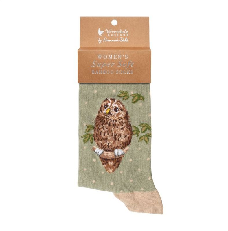 Wrendale - 'Treetops' Owl Socks