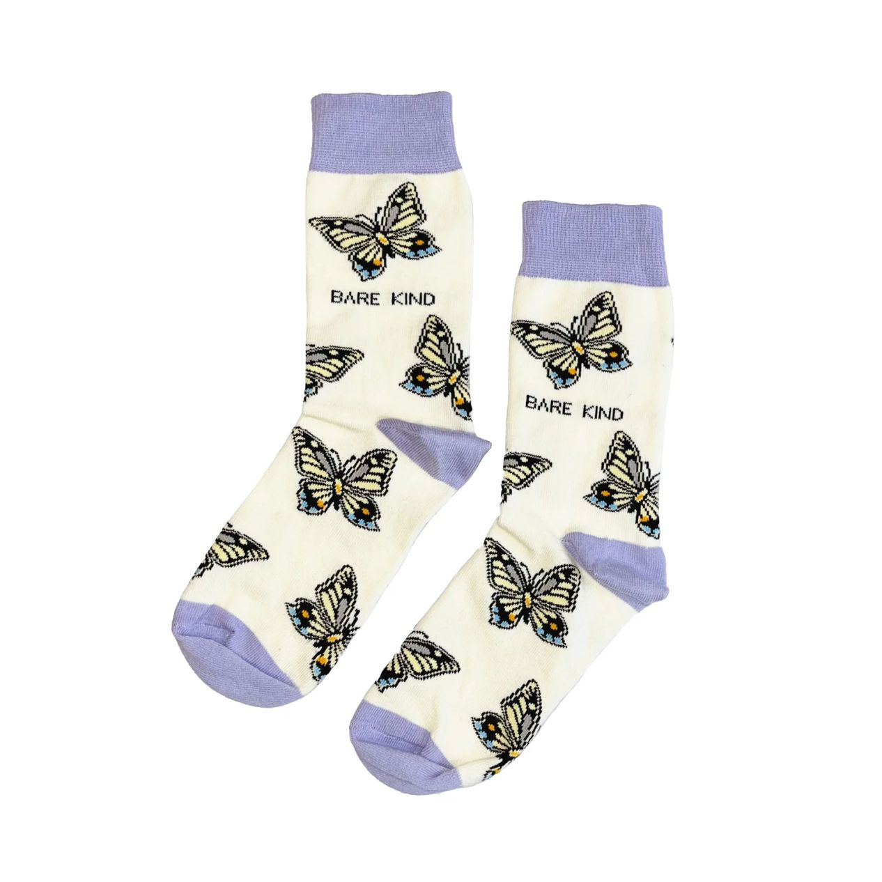 Bare Kind - Butterfly Socks - Size 4-7