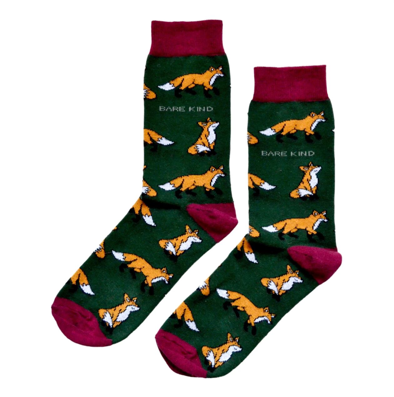 Bare Kind - Fox Socks - Size 4-7