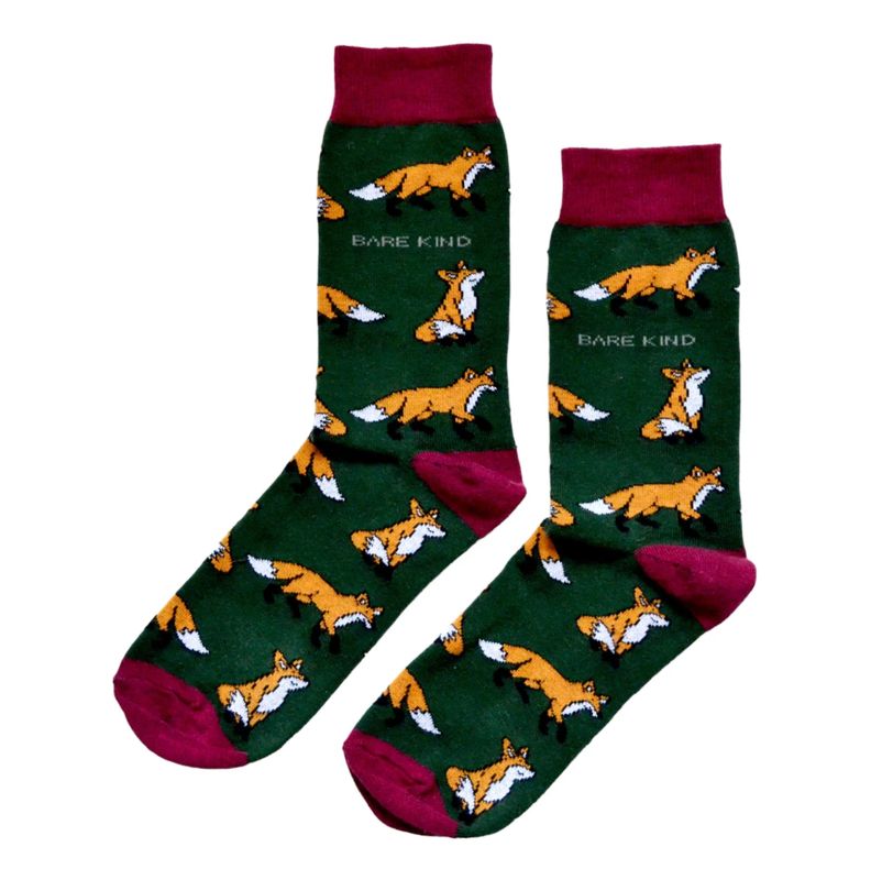 Bare Kind - Fox Socks - Size 4-7