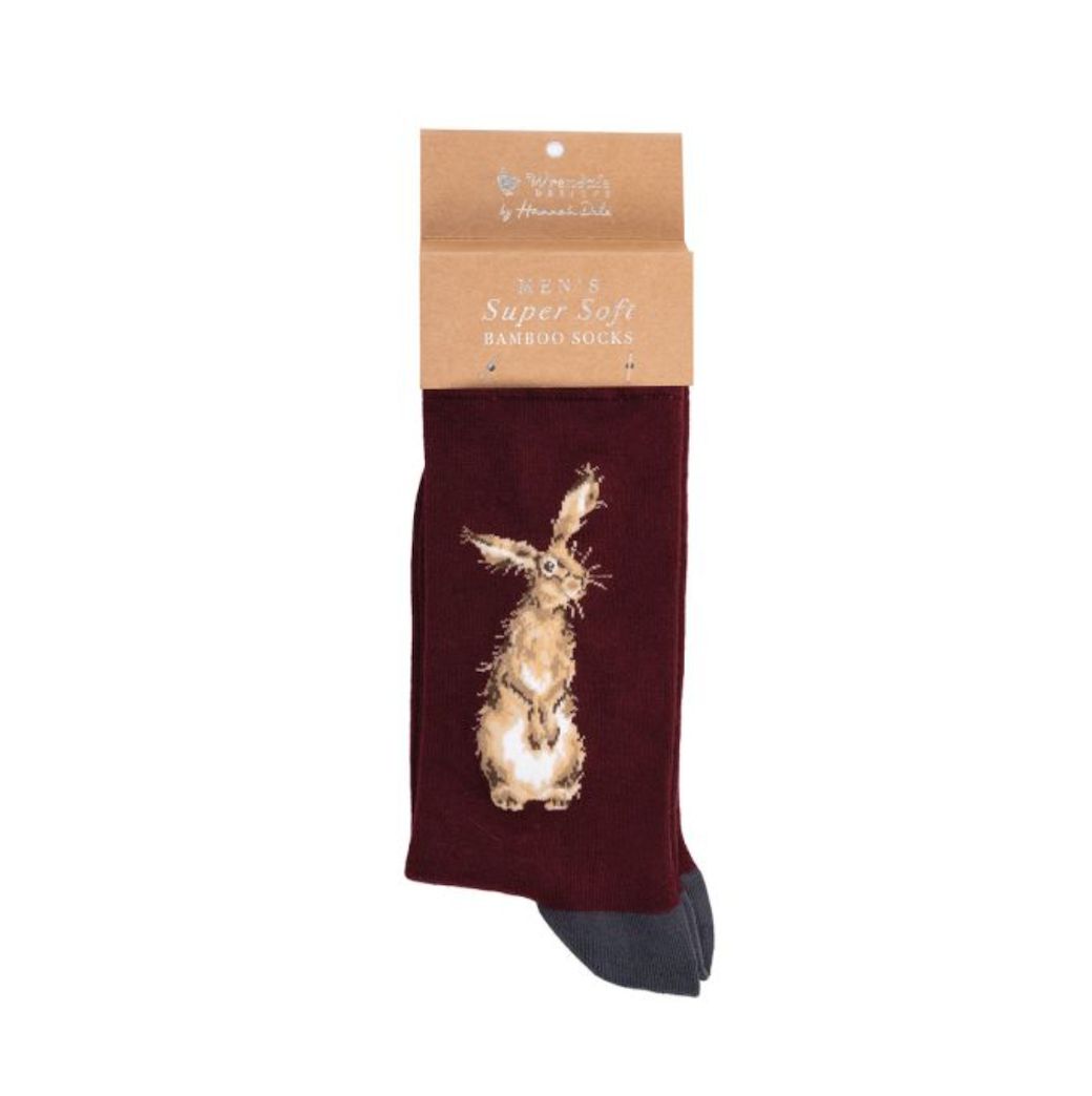 Wrendale - 'The Hare' Hare Men's Socks