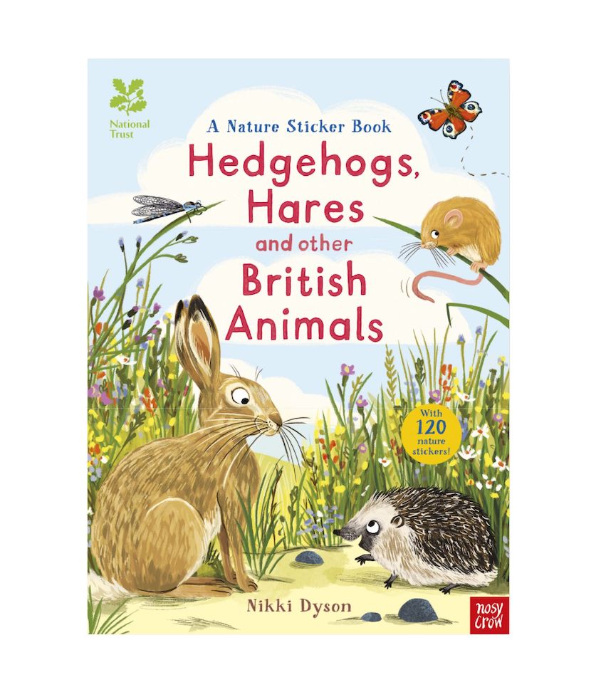National Trust: Hedgehogs, Hares and Other British Animals - Sticker Book