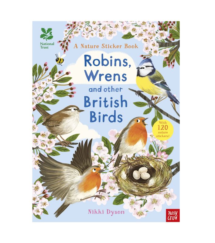 National Trust: Robins, Wrens and other British Birds - Sticker Book