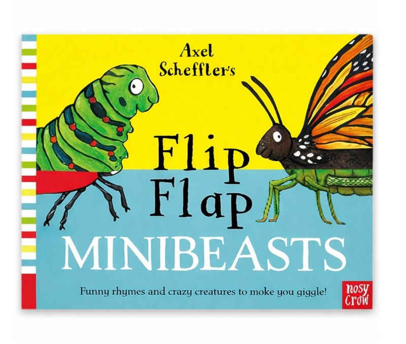 Axel Scheffler's Flip Flap Minibeasts - Board Book