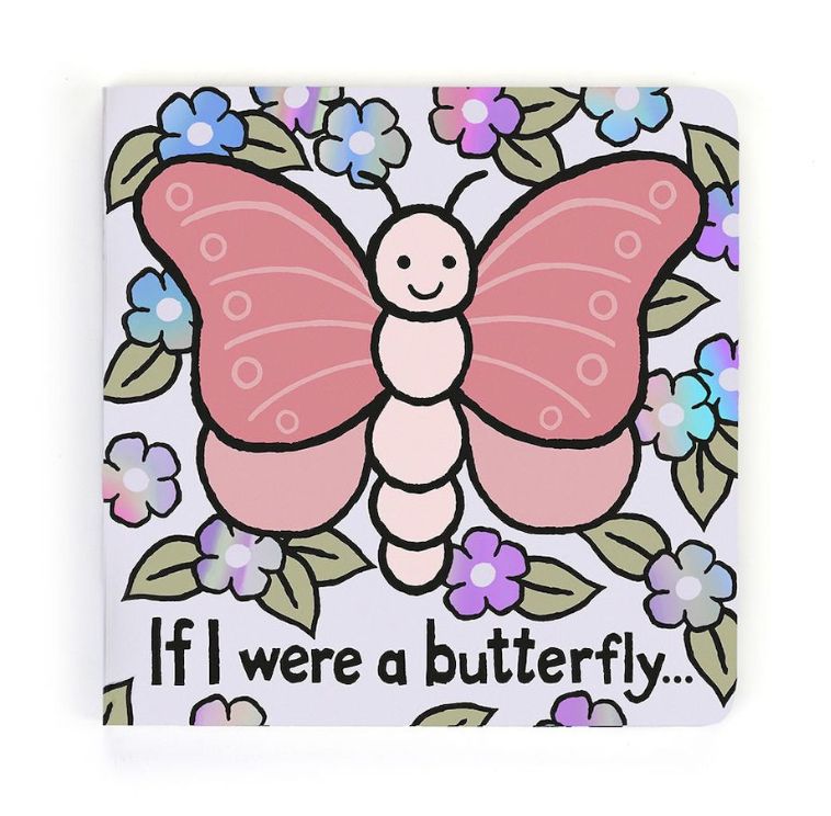 Jellycat - If I Were A Butterfly - Board Book