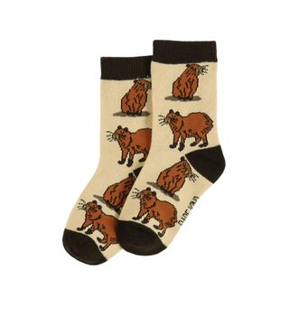 Bare Kind - Capybara Socks - Age 7-9yrs