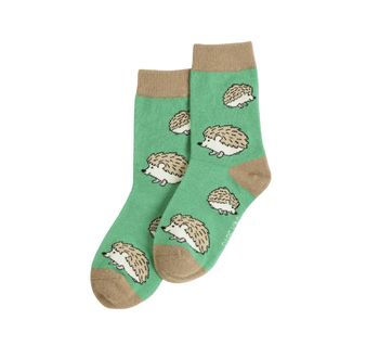 Bare Kind - Hedgehog Socks - Age 7-9yrs