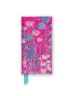 Flame Tree Publishing: Lucy Innes Williams 'Pink Garden House' Foiled Slimline Journal