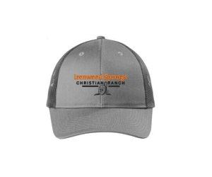 Outdoor Cap Ultimate Hat in Charcoal Gray/Ironwood Orange