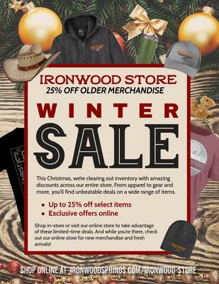 Winter Sale 25% Off