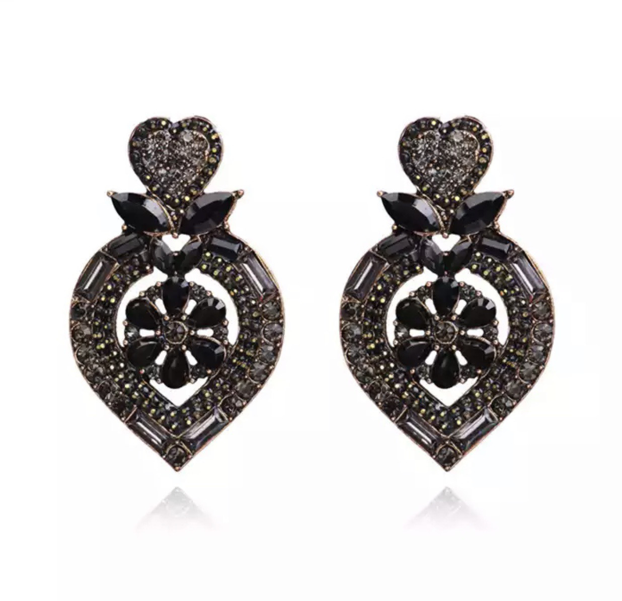 Teardrop Crystal Earring