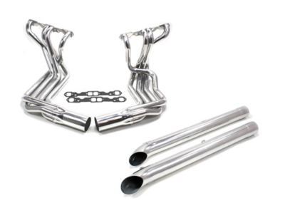 Exhaust System Components Including Headers and Side Pipes