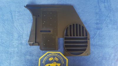 PANEL-KICK WITH VENT-BLACK-LEFT-78-82 (#E10523) 5E
