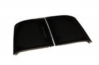 PANEL-T TOP-TEMPERED GALAXY GLASS-BLACK-PAIR-68-82 (#63574)