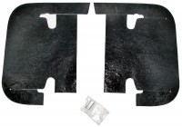 DUST COVER SET-A ARM-WITH FASTENERS-PAIR-67 (#E3289) 4D5
