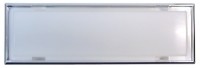 LENS-DOME-OUTER WHITE-ON REAR QUARTER TRIM PANEL-COUPE-68 (#E6209)