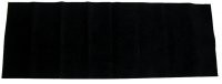 LINER-PROTECTOR-CONVERTIBLE TOP-SOFT TOP REAR PROTECTOR-BLACK MOHAIR-53-62 (#E2851A)