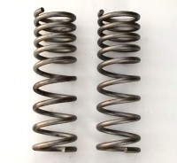 SPRINGS-FRONT COIL-SMALL BLOCK-AUTOMATIC W/OUT AC-4 SPEED ALL-PAIR-68-74 (#E8096)566.4