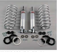 SHOCK PAIR-QA1-SINGLE ADJUSTABLE-COILOVERS-FRONT-SMALL BLOCK-63-82 (#E17343)