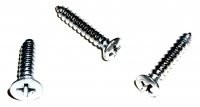 SCREWS-MIRROR INTERIOR MOUNT-COUPE-3 PIECES-68-76 (#E11512)