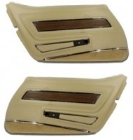 PANEL-DELUXE-WITH WALNUT INSERT-PAIR-70-76 (#E12992)