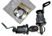 LOCK-DOOR-WITH ALARM IN LEFT AND RIGHT DOORS-KEYED-PAIR-80-82 (#E10853) 5A2