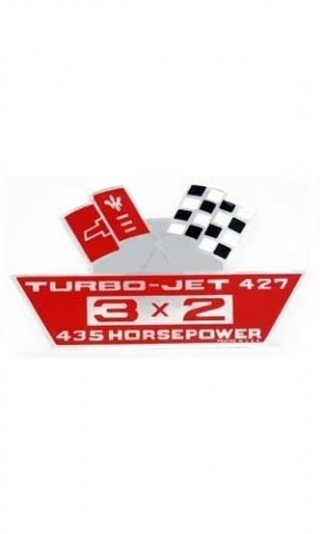 DECAL-AIR CLEANER-427-435 HP-67-69 (#13008) 5C3
