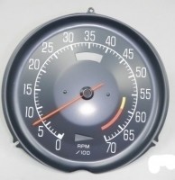 TACHOMETER-ASSMEBLY WITH 6000 RED LINE-L-82-75-77 (#E14708)