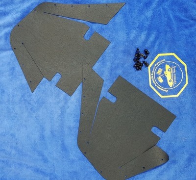 DUST COVER SET-A ARM-WITH FASTENERS-PAIR-68L-82 (#E3290) 4D5