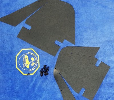 DUST COVER SET-A ARM-WITH FASTENERS-PAIR-68L-82 (#E3290) 4D5