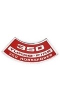 DECAL-AIR CLEANER-350-350 HP-69-70 (#13501) 5C3