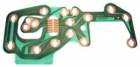 CIRCUIT BOARD-PRINTED-SPEEDOMETER AND TACHOMETER-78-82 (#E6837) IC3&#39;