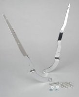 HINGE-SIDE SEAT-CHROME-WITH PIVOT SCREWS &amp; WASHERS-PAIR-68-E74 (#E3403) 5A4