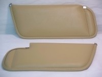 SUNVISOR-NON TELESCOPIC-PAIR-77-82 DOESKIN (#EC0747) 3C3