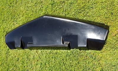 PANEL-FRONT-LOWER VALANCE-FRONT BUMPER AIR DAM-HAND LAYUP-80-82 (#E16759)