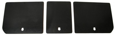 DOOR-REAR COMPARTMENT-FIBER BOARD-3 PIECES-68-72 (#EC263) 3D3