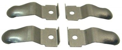 CLIP SET-RETENTION-FORWARD CONSOLE SIDE TRIM PANEL-USA-4 PIECES-68 (#EC254) 3C4