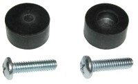 BUMPER-LOWER SEAT BACK-WITH SCREW-68-69 (#E6043) 5A4