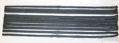 CAULK-SEAM-BODY-DOOR-WINDSHIELD-10-1 FOOT LONG STRIPS-10 PIECES-53-82 (#E13801) 3C4