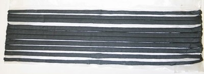 CAULK-SEAM-BODY-DOOR-WINDSHIELD-10-1 FOOT LONG STRIPS-10 PIECES-53-82 (#E13801) 3C4