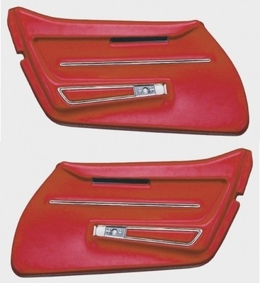 PANEL-DOOR-WITH UPPER FELT ATTACHED-PAIR-78-82  (#E12301) -18
