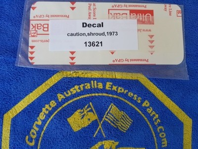DECAL-COOLING SYSTEM WARNING-73 (#13621) 5C3