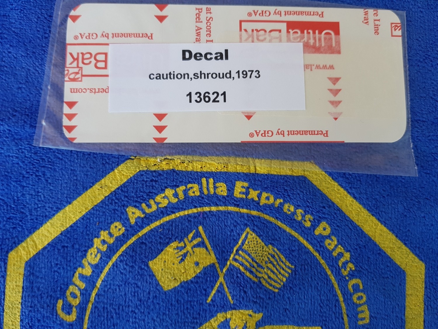 DECAL-COOLING SYSTEM WARNING-73 (#13621) 5C3