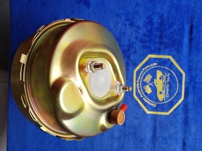 BOOSTER-POWER BRAKE-NEW-GOLD CADMIUM PLATED-77-82 (#E6015) 1BB7